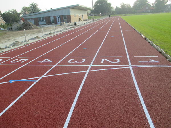 Baufortschritt Stadion Wittmund