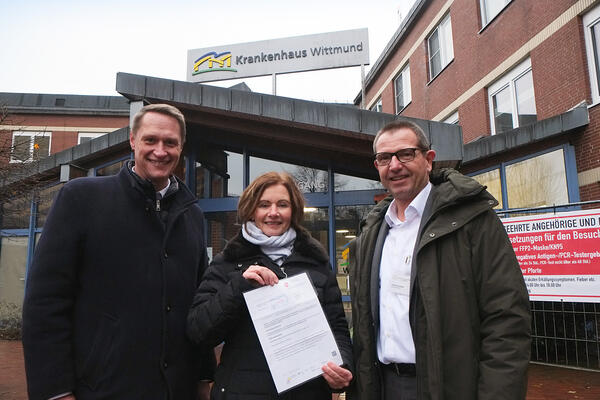 F�rderbescheid des Landes