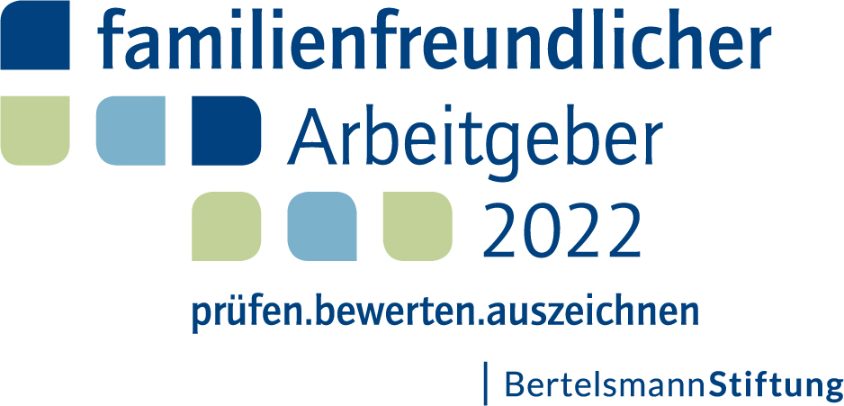 Logo - Familienfreundlicher Arbeitgeber ab 2022