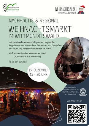 Flyer Weihnachtsmarkt 2024