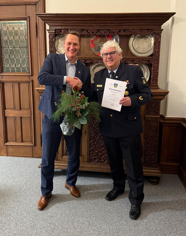 Kreisbrandmeister Friedhelm Tannen
