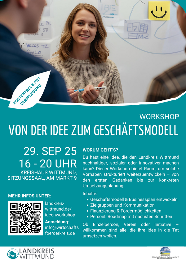 Plakat Ideenworkshop