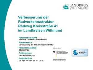 F&ouml;rderung Rad Kreisstr 41
